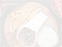 Tablet Screenshot of cafesocrates.com